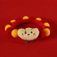 【HCNY】Yuan Bao Money Bag Red Collar