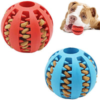 Self-Play Treat Ball – Chew-Proof & Teeth-Cleaning