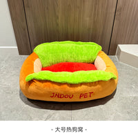 Hot Dog Pet Bed