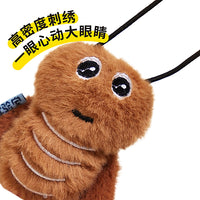 【Purlab】Cockroach Cat Wand Toy with Catnip & Crinkle Paper