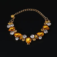 Glamour Crystal Pet Necklace – Luxury Diamond-Studded Princess Collar