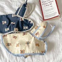 Waterproof Cartoon Hooded Dog Raincoat Bear