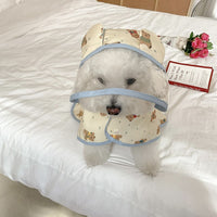 Waterproof Cartoon Hooded Dog Raincoat Bear