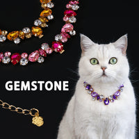 Glamour Crystal Pet Necklace – Luxury Diamond-Studded Princess Collar