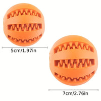 Self-Play Treat Ball – Chew-Proof & Teeth-Cleaning