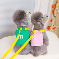 Cute Candy-Tone Pet Harness