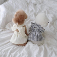 Chic Cozy Knit Bow Dress