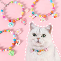 Princess Pet Necklace - Cute Cartoon Pearl Pendant