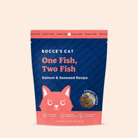 【Bocce's Bakery】Cat - One Fish, Two Fish - Salmon & Seaweed Recipe Crunchy Treats - 2oz