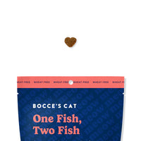 【Bocce's Bakery】Cat - One Fish, Two Fish - Salmon & Seaweed Recipe Crunchy Treats - 2oz