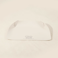 【Ameeklion】Semi-Enclosed Waterproof PU Leather Pet Feeding Mat