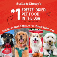 【Stella & Chewy's】Dog - Freeze-Dried Red Meat Dinner Patties 5.5oz & 14oz