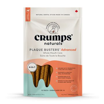 【Crumps Natural's】Plaque Busters Advanced Whole Mouth Dental Sticks
