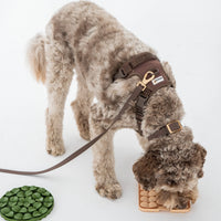 【DexyPaws】Hide+Seek - Army Green Circle Enrichment Snuffle Mat