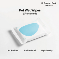 【PIDAN】Pet Wet Wipes - 10 counts per pack