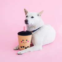 【Zippy Paws】Nomnomz Squeaky Toy - Boba Milk Tea
