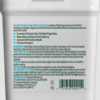 【Vet's Best】Dental Care Finger Wipes for Dogs & Cats - 50 Wipes