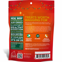 【Plato Pet Treats】Dog Treats - Holiday Roast - Beef & Pumpkin Small Bites 3oz