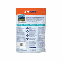 【K9 Natural】Dog - Freeze-Dried Food - Beef & Hoki Feast 100g