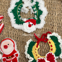 【Purrfect Handcrafts】Christmas Cute Bow Pet Bib