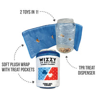 【fouFIT】Hide 'n Seek Treat-Dispensing Nosework Toy - Wizzy Seltzer (5")