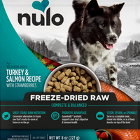 【Nulo】Dog - Freeze-Dried Raw Turkey & Salmon- 8 oz & 18 oz