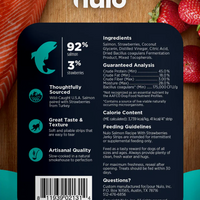 【Nulo】Dog - Jerky Strips Salmon With Strawberries Recipe- 5 oz