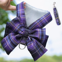 Macaron Plaid Vest Harness for Small & Medium Dogs