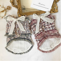 Chic Bouclé Spring/Summer Dog Coat