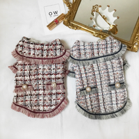 Chic Bouclé Spring/Summer Dog Coat