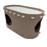 Enclosed Felt Cat Bed