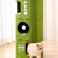 Trendy Green Multi-Layer Felt Bed