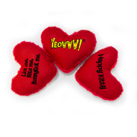 【yeowww!】Hearrrt Attack Bunny Kick Me Catnip Cat Toys