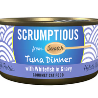 【SCRUMPTIOUS】FROM SCRATCH - Wet Can Cat Food - Tuna & Whitefish 79g