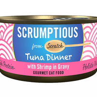 【SCRUMPTIOUS】FROM SCRATCH - Wet Can Cat Food - Tuna & Shrimp 79g