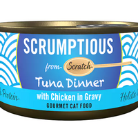【SCRUMPTIOUS】FROM SCRATCH - Wet Can Cat Food - Tuna & Chicken 79g