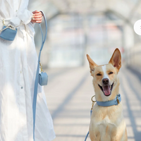 【William Walker】Sky Poop Bag Holder - baby blue