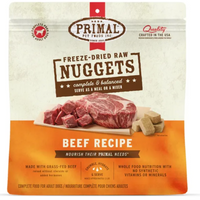 【PRIMAL】Dog - Freeze-Dried Nuggets - Beef - 5.5oz & 14oz