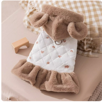 Bear Hoodie Heart Dress