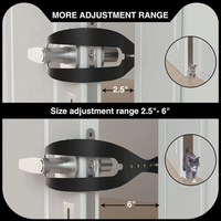 Pet Safety Door Stop – Tabby Cat Style