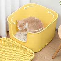 Extra-Large Antibacterial Cat Litter Box