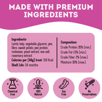 【Granville Pet Treatery】Dogs & Cats - All Ewe Need Is Lamb - Premium Soft & Chewy Lamb & Kelp