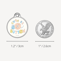 【EMPAWR】Personalized Pet Tag - 🧵 Cute as Button