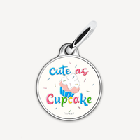 【EMPAWR】Personalized Pet Tag - 🧁 Cute as Cupcake