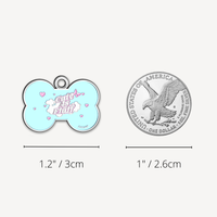 【EMPAWR】Personalized Pet Tag - 🦴 CuteAF Bone