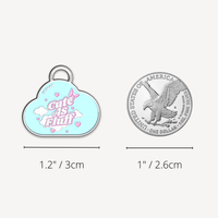 【EMPAWR】Personalized Pet Tag - ☁️ CuteAF Cloud