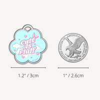 【EMPAWR】Personalized Pet Tag - 🌸 CuteAF Flower