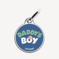 【EMPAWR】 Personalized Pet Tag - ⚾️ Daddy's Boy