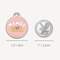 【EMPAWR】Personalized Pet Tag - 🎀 Mama's Girl