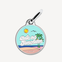 【EMPAWR】Personalized Pet Tag - 🌞 Cute as Sunshine